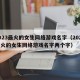 2023最火的女生网络游戏名字（2023最火的女生网络游戏名字两个字）