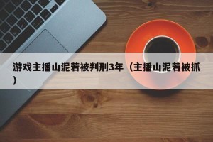游戏主播山泥若被判刑3年（主播山泥若被抓）